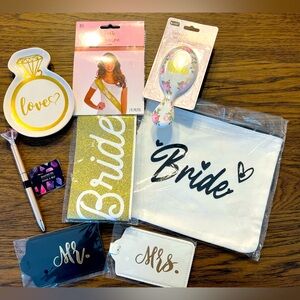 Bride/wedding/bachelorette gifts, memorabilia, etc.